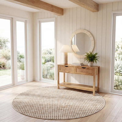 Trefann Natura 349 Area Rug In Beige / Ivory