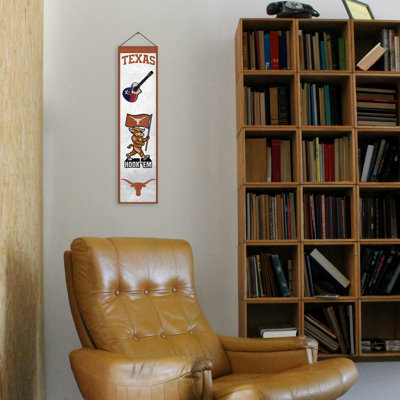 NCAA Texas Longhorns Icon Banner Wall Decor, 8 x 32 In