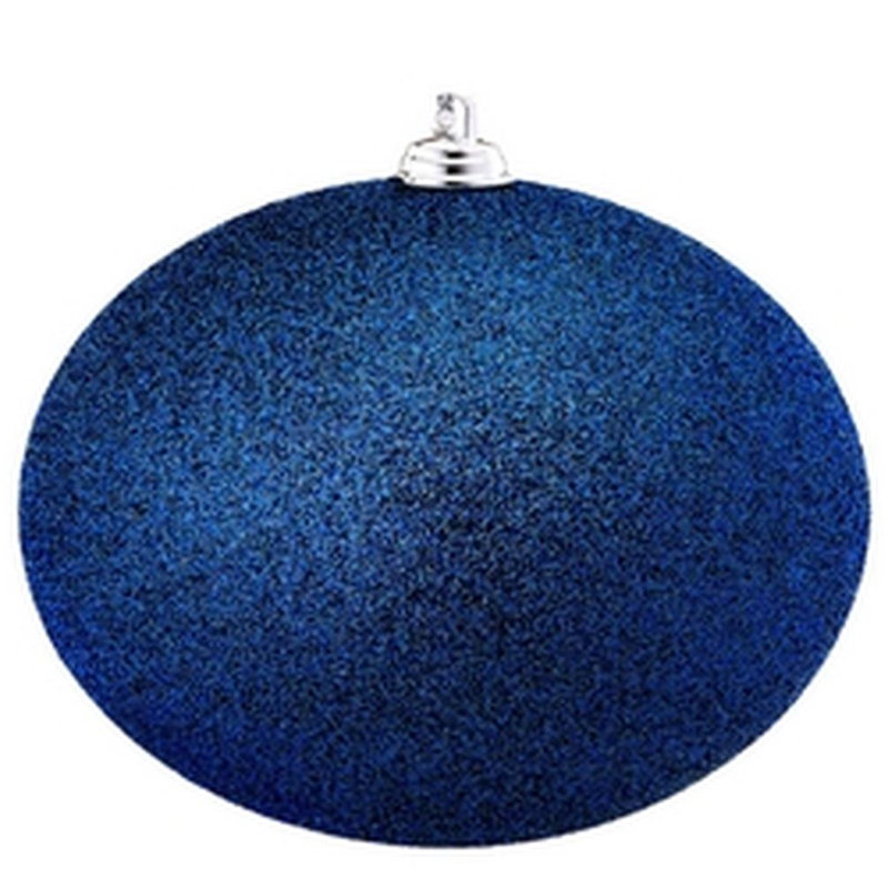 Ensemble de 6 boules scintillantes, Bleu royal