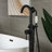 Cove 1 Handle Bathroom Freestanding Tub Filler with Diverter-727024354