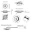 Marc LED 4.7244" Pinhole Recessed Trim