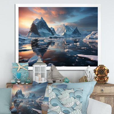 Iceberg sarcelle, rêves arctiques I