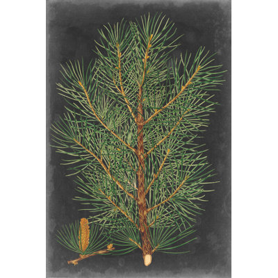 «Dramatic Pine II», peinture sur toile