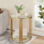 Table d'appoint avec pieds en verre Harp-Style-418074184