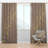 Golden Marble Design II - Mid-Century Velvet Curtain - Room darkening - 1 panel-2027287212