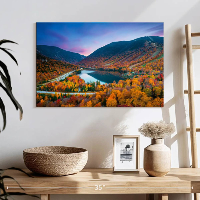 Alvord, automne dans le New Hampshire, H 16 po x l 24 po