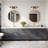 Marrina 3-Light Dimmable Black/Gold Bathroom Vanity Light-819555091