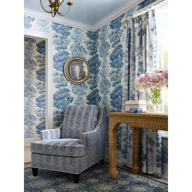 Central Park Wallcovering, Light Blue