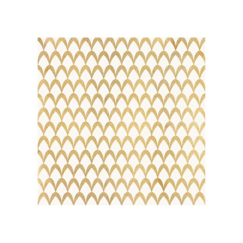 Harmony In Gold IV Print by Barclay Butera, Gild Gold
