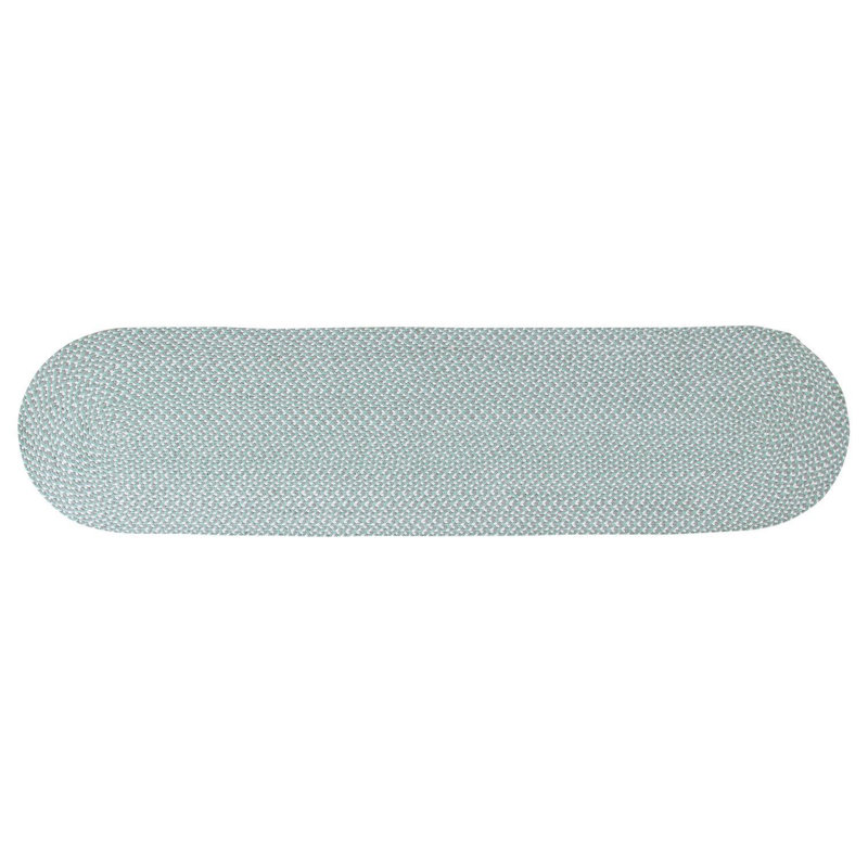 Tarrants Checkered Indoor Rug, Oval 2' x 6'