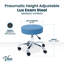 Tabouret pneumatique de bureau à hauteur réglable-2112190944