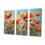 Jade Joy Whispers Of Poppies - ensemble d'art mural sur toile coquelicots-107749884-107749888