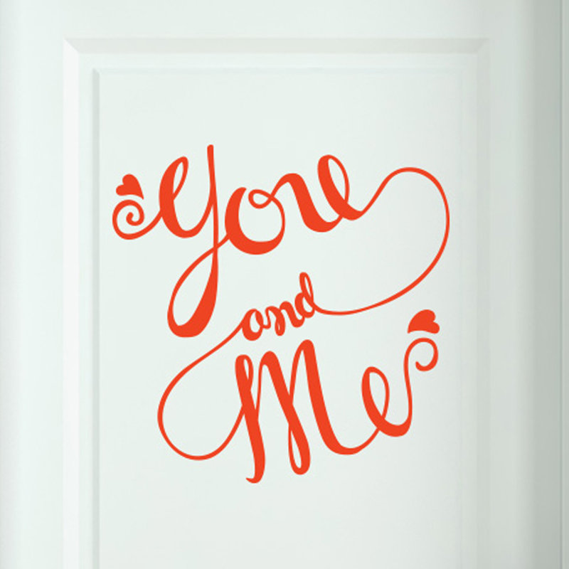 Wall Decal, Orange