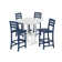 La Casa Café 4 - Person Patio Dining Set with Rectangular Table