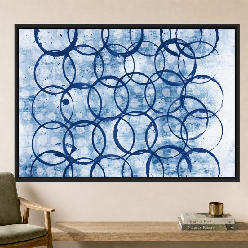 «Eclipse II» par Melissa Averinos - Impression sur toile, 44" H x 64" W, Black