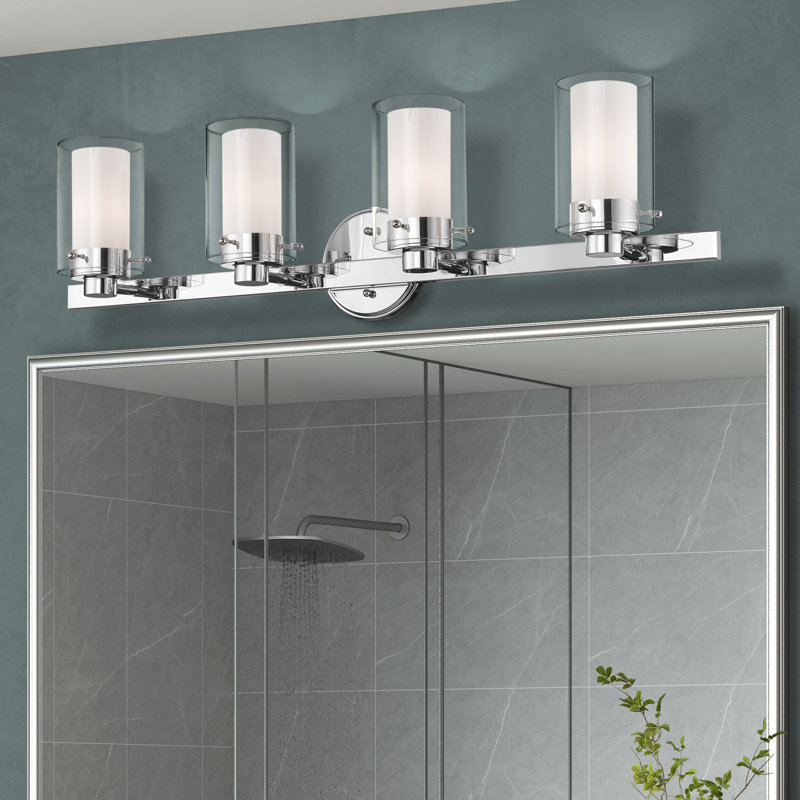 Armantas 4 - Light Dimmable Bath Bar, Polished Chrome