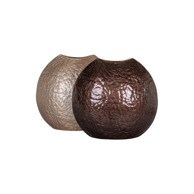 Vase Jaya, Marron foncé