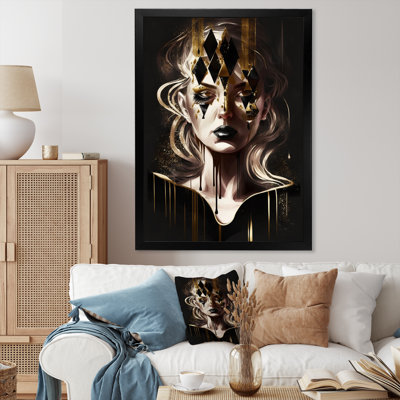 «Shapes Of A Woman's Being V», reproduction d'art moderne sur toile
