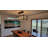 Styx Integrated LED Open Frame Rectangle Linear Pendant - Black w/ Gilded Gold Branches