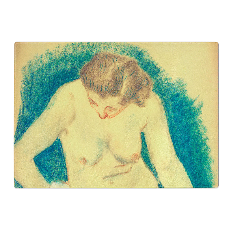 Seated Nude by Paul Gauguin Chopping Board, 0.4cm H x 20cm W x 28.5cm L