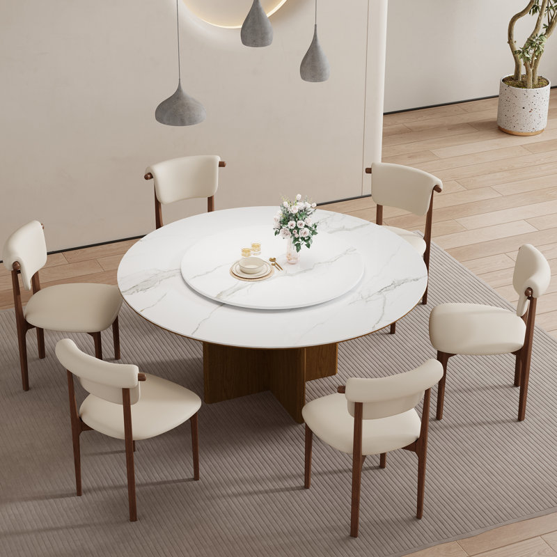 Table de salle à manger Modern, Bois foncé