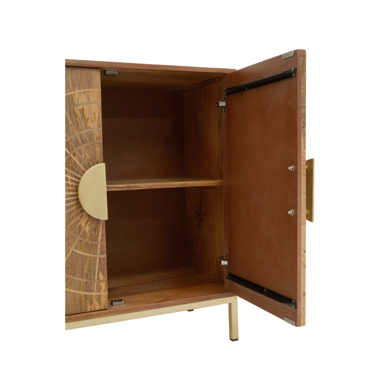 Greilickville 91cm Solid Wood Sideboard