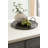 Murchison Round Hammered Metal Serving Tray for Use as Ottoman Tray Accent-1155727710