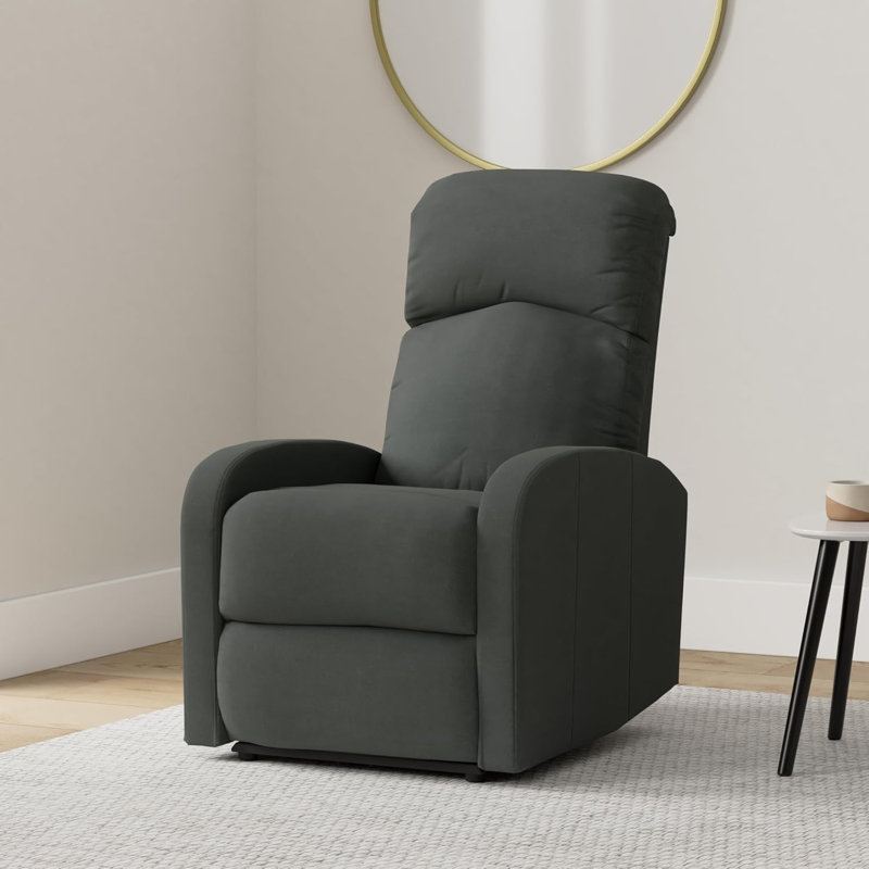 Sadina 25.6cm Wide Standard Recliner, Charcoal