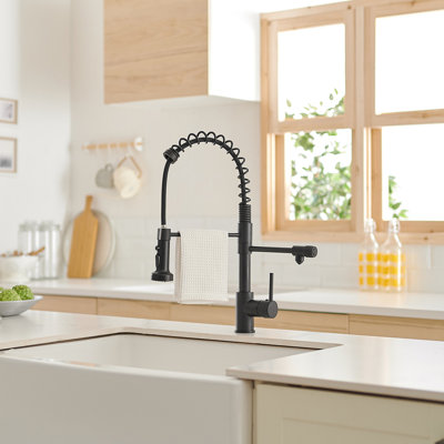 Robinet de cuisine de purificateur d'eau potable, robinet d'évier de cuisine rétractable