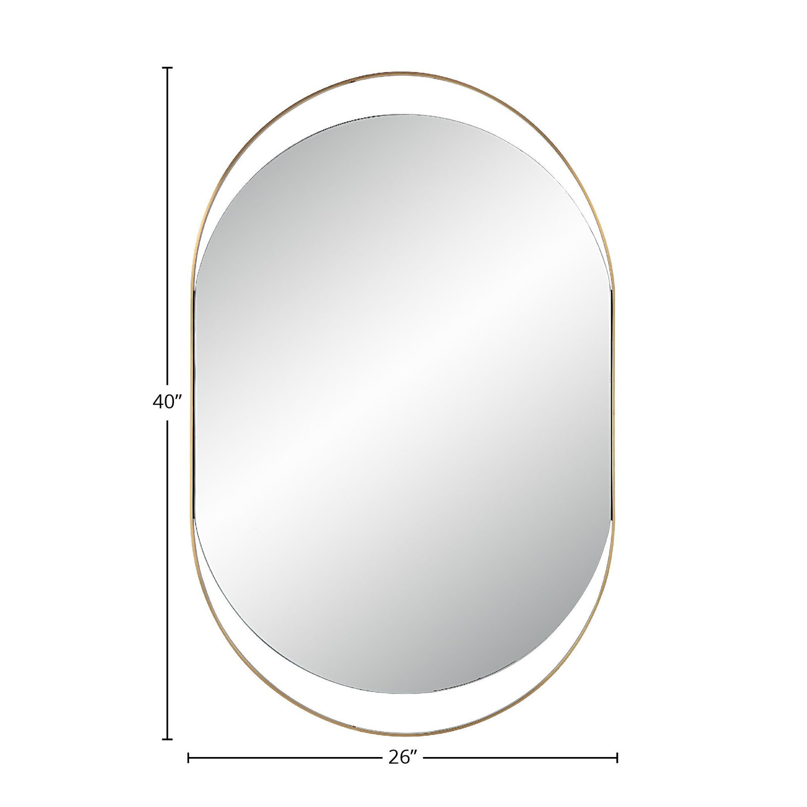 26" Accent Mirror