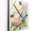 Horloge rétro rétro - Hortensia rétro-99640904
