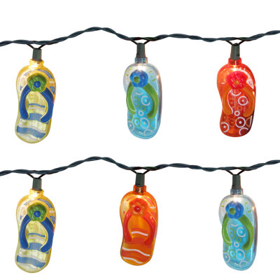 Indoor 10 - Bulb 11'' Plug-in Novelty String Light