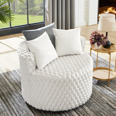Les chaises rembourrées 3D avec roulettes offrent un environnement de sièges confortable et rehaussent l'ambiance de votre maison