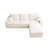 "110" L-Shaped Sectional Sofa-1532371241-1532371238