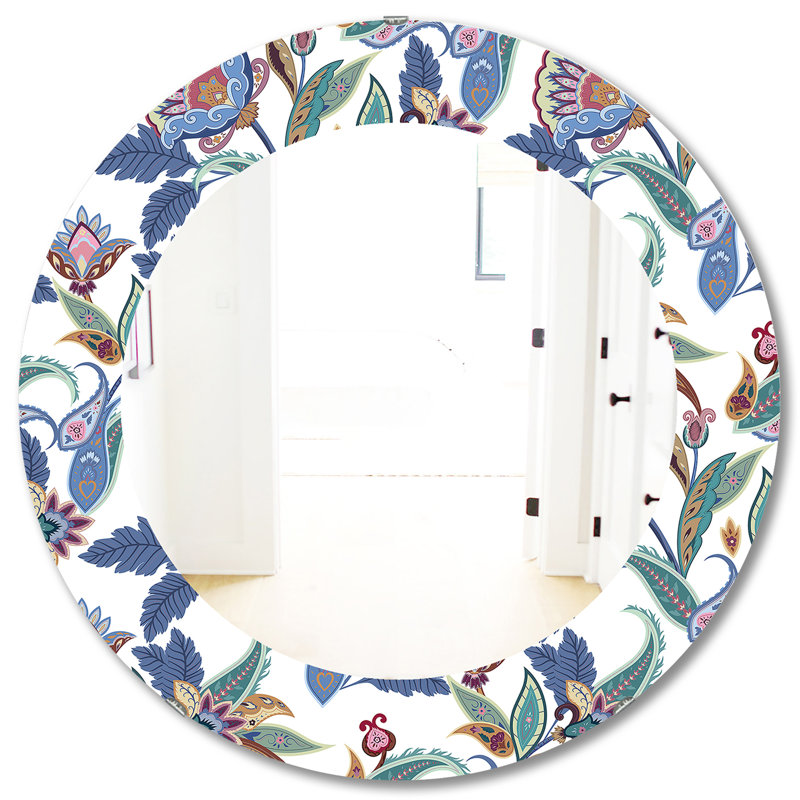 Miroir mural Tropical Mood 1, H 31,5 po x l po