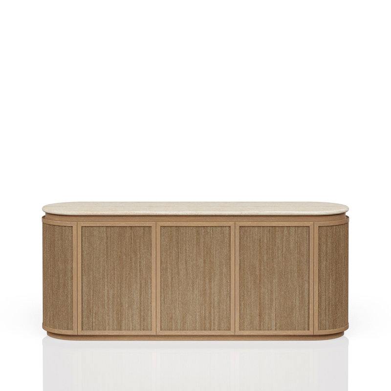 Stone Top And Rope Front Server