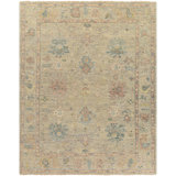 Newham Wool Oriental Area Rug in Pink