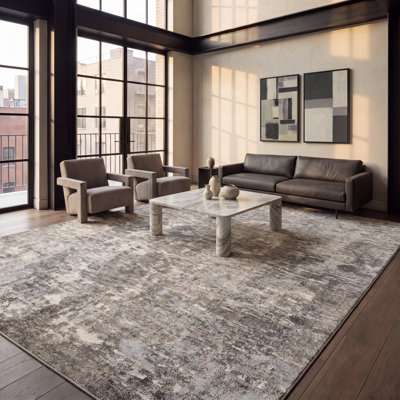 Tapis gris / bleu Gammage