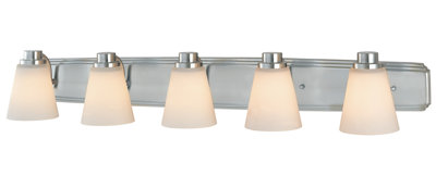 Beddingfield 5 - Light Dimmable Vanity Light