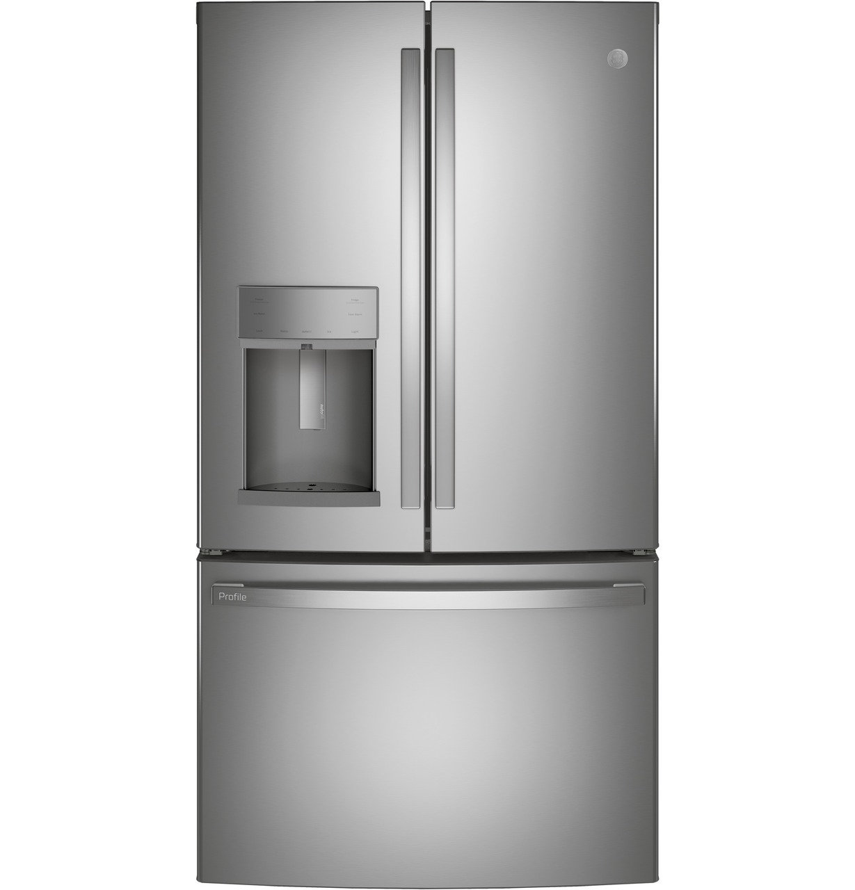 GE Profile™ 27.7 Cu. Ft. Fingerprint Resistant Refrigerator with Door In Door and Hands-Free AutoFill in Stainless Steel | PFD28KYNFS | Fridge.com