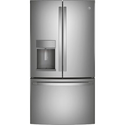 GE Profile Smart Appliances 35.75"" French Door Refrigerator 27.7 cu. ft -  PFE28KYNFS