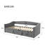Chippenham Daybed with Trundle Without Matress