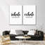 «Inhale Exhale Humor I», reproduction sur toile-1568257605