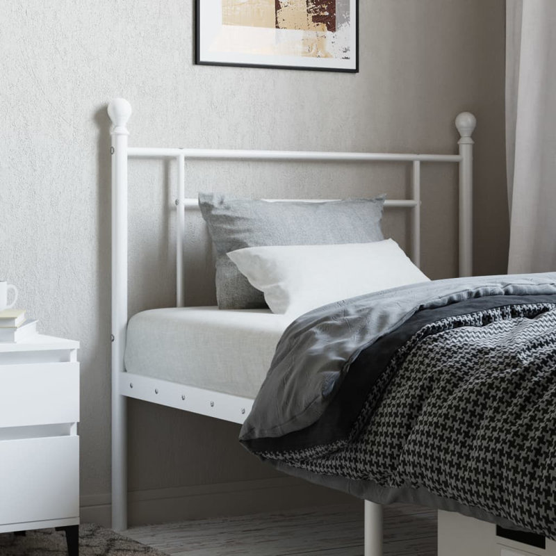 Castlehaven Headboard, White, Single (3')