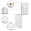 Bureau flottant rectangulaire l 37,5 po Fadak-728720640