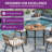 Balconera Patio Table For 4-Person