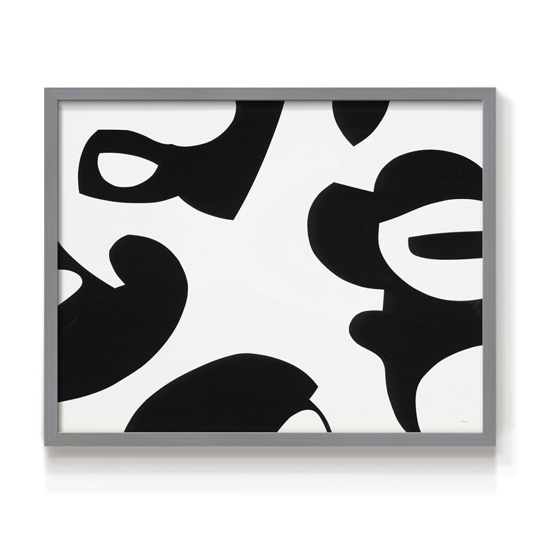Twilight -Framed Print - Restickable, Gray, 16" H x 20" W
