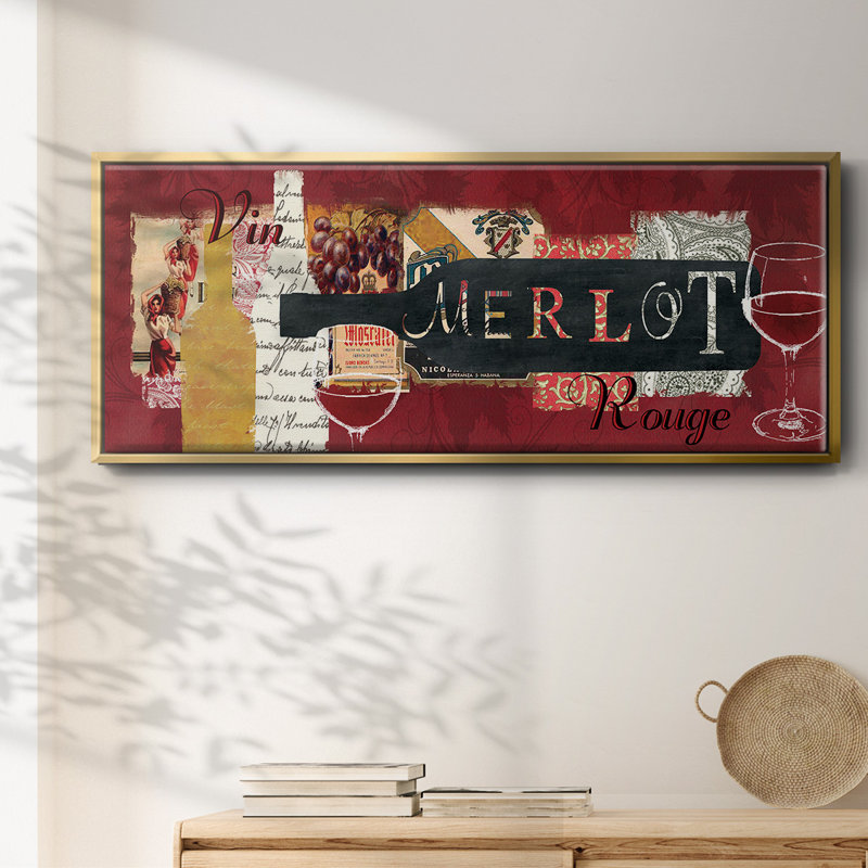 Merlot - toile encadrée