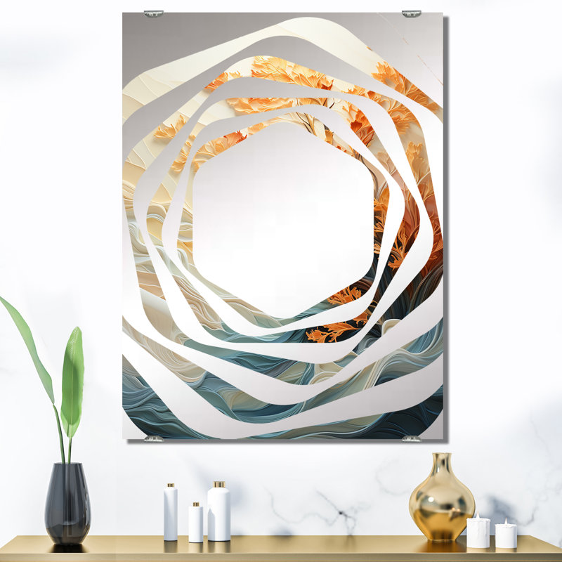 Miroir mural Poduska, 40 po x 30 po