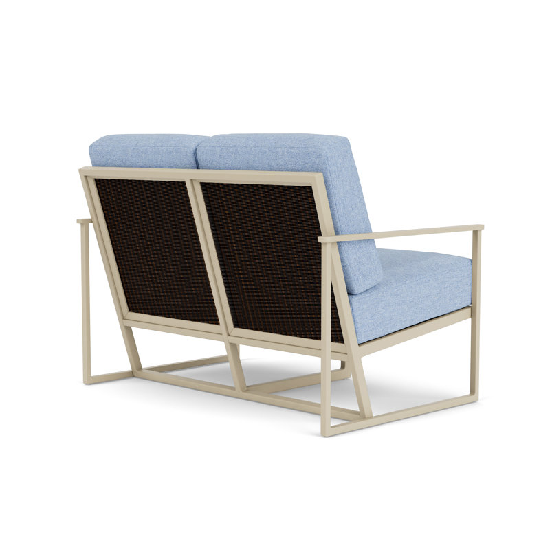 Summit Outdoor 2 - Seat Loveseat, Mink, Demo Skyway, Linen
